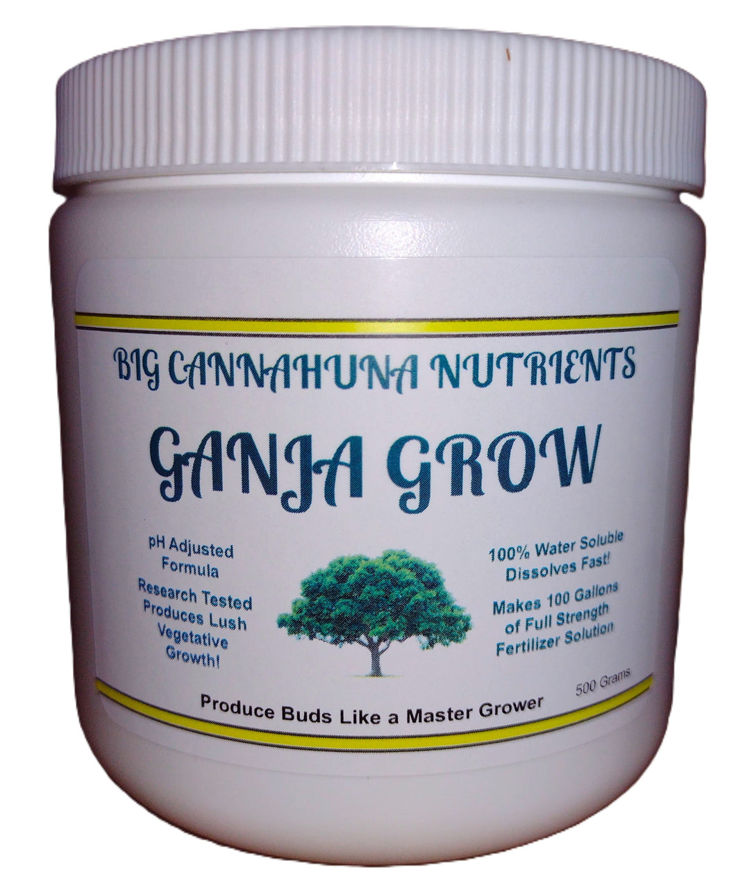 Big Cannahuna Nutrients Ganja Grow 10-5-36